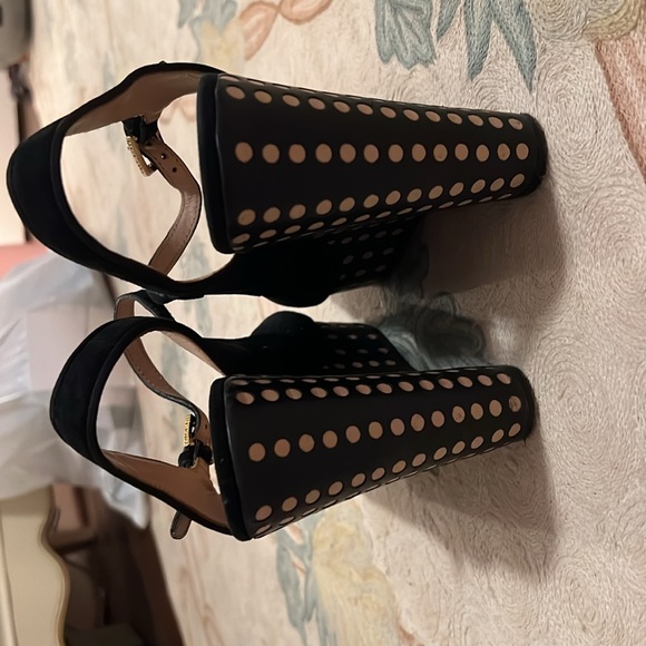 Tory Burch platform polkadot wedge - Picture 3 of 6